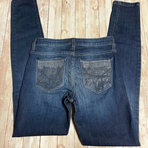bebe Denim - BEBE Rhinestone Jeans size 25